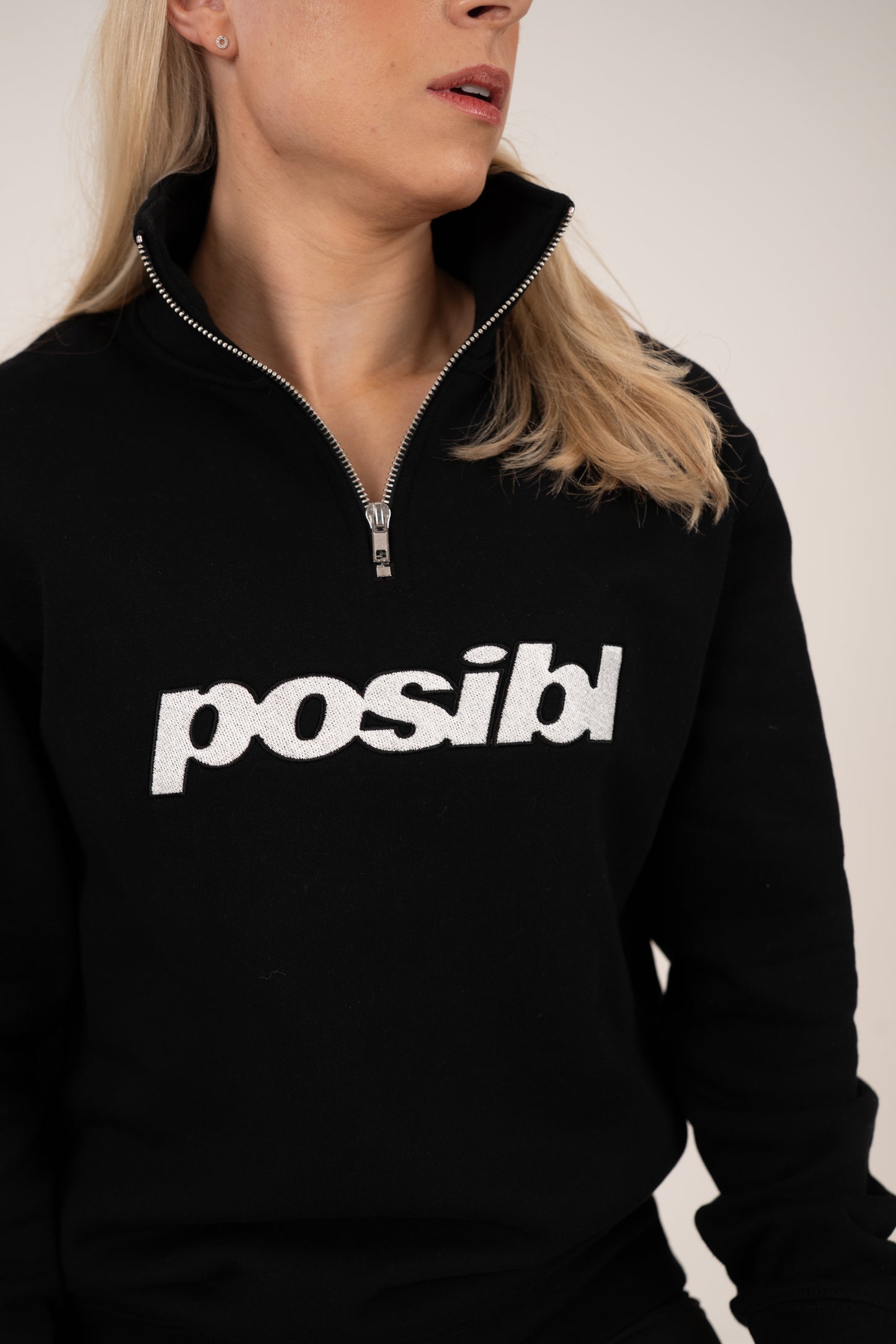 POSIBL 1/4 Zip Jumper