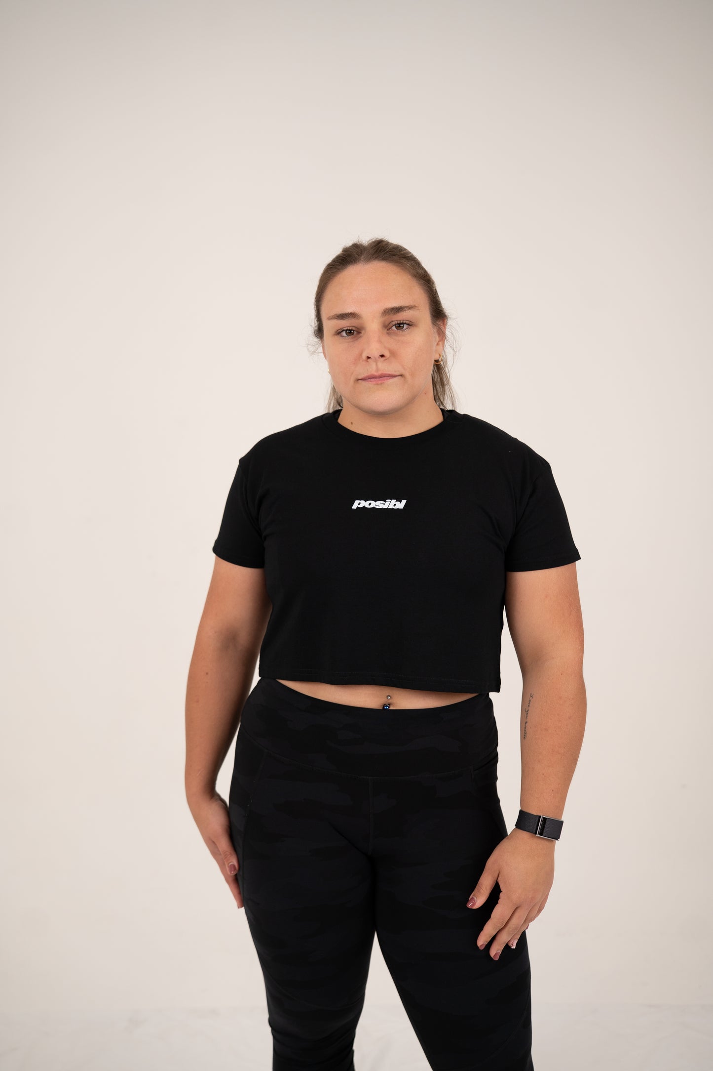 Posibl Origin Crop Tee