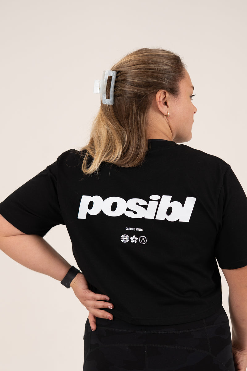 Posibl Origin Crop Tee