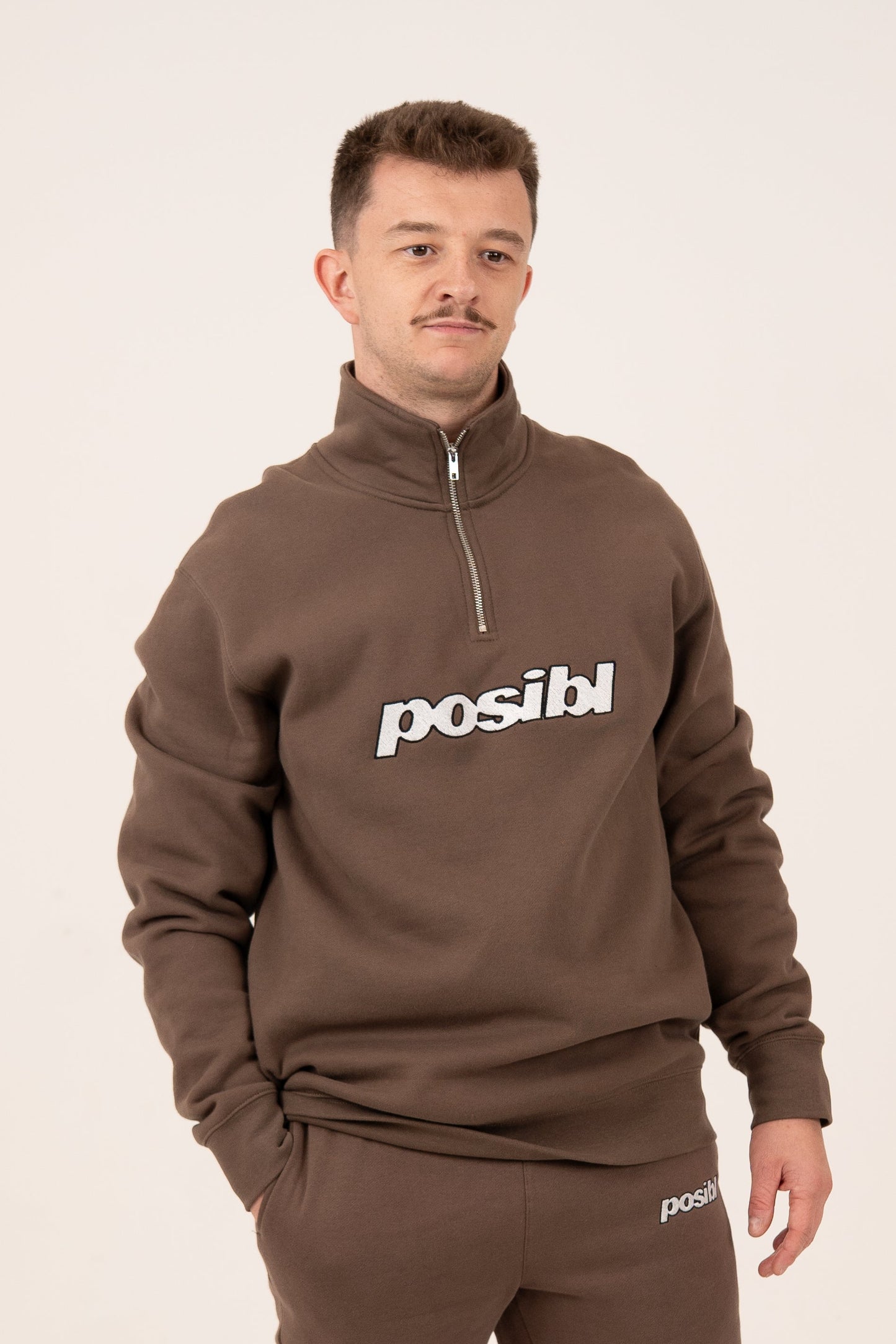 POSIBL 1/4 Zip Jumper