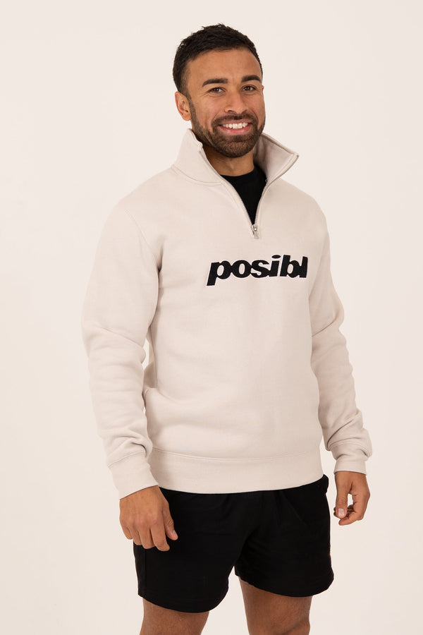 POSIBL 1/4 Zip Jumper